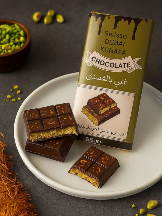 Premium Dubai Kunafa Chocolate